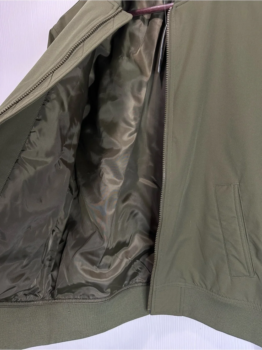 Banana Republic Olive Green Bomber Jacket
